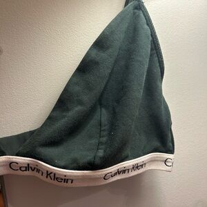 Calvin Klein Green Bottoms for Effortless Style